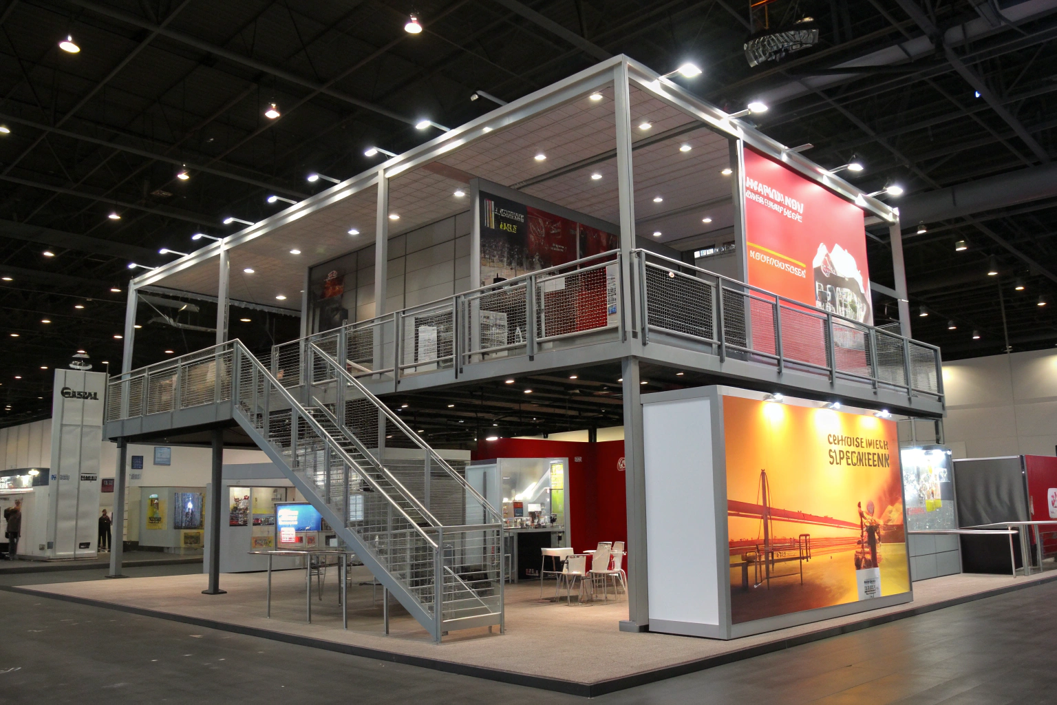 Budgeting for a Double Deck Booth with Iconic Displays