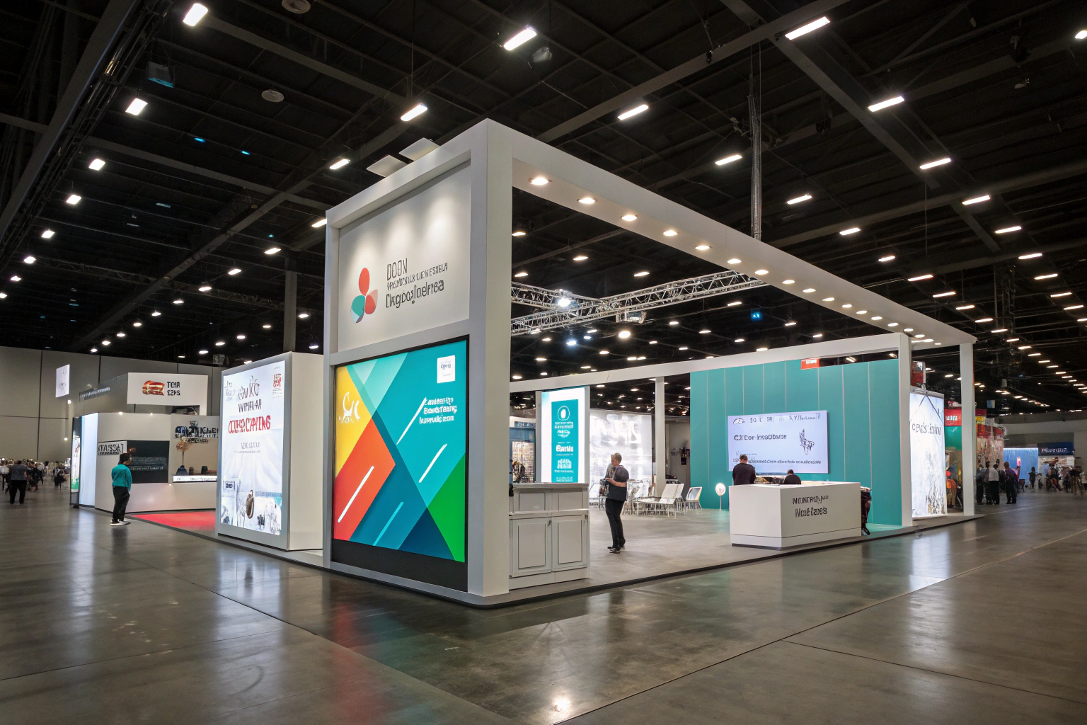Lighting and Graphics Tips to Elevate Your 20×20 Trade Show Booth