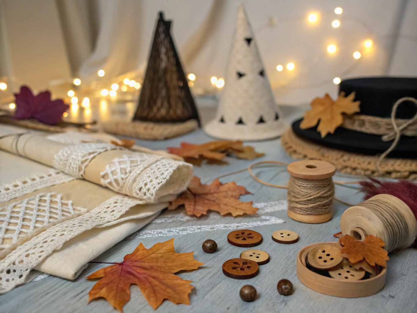 How to Pair DIY Pilgrim Costumes with Thanksgiving Props